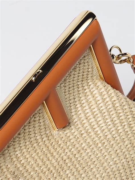 fendi straw clutch|Fendi jeans sale.